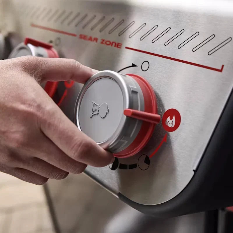 Weber Spirit E-335 Gasgrill mit Sear Zone und Seitenkocher