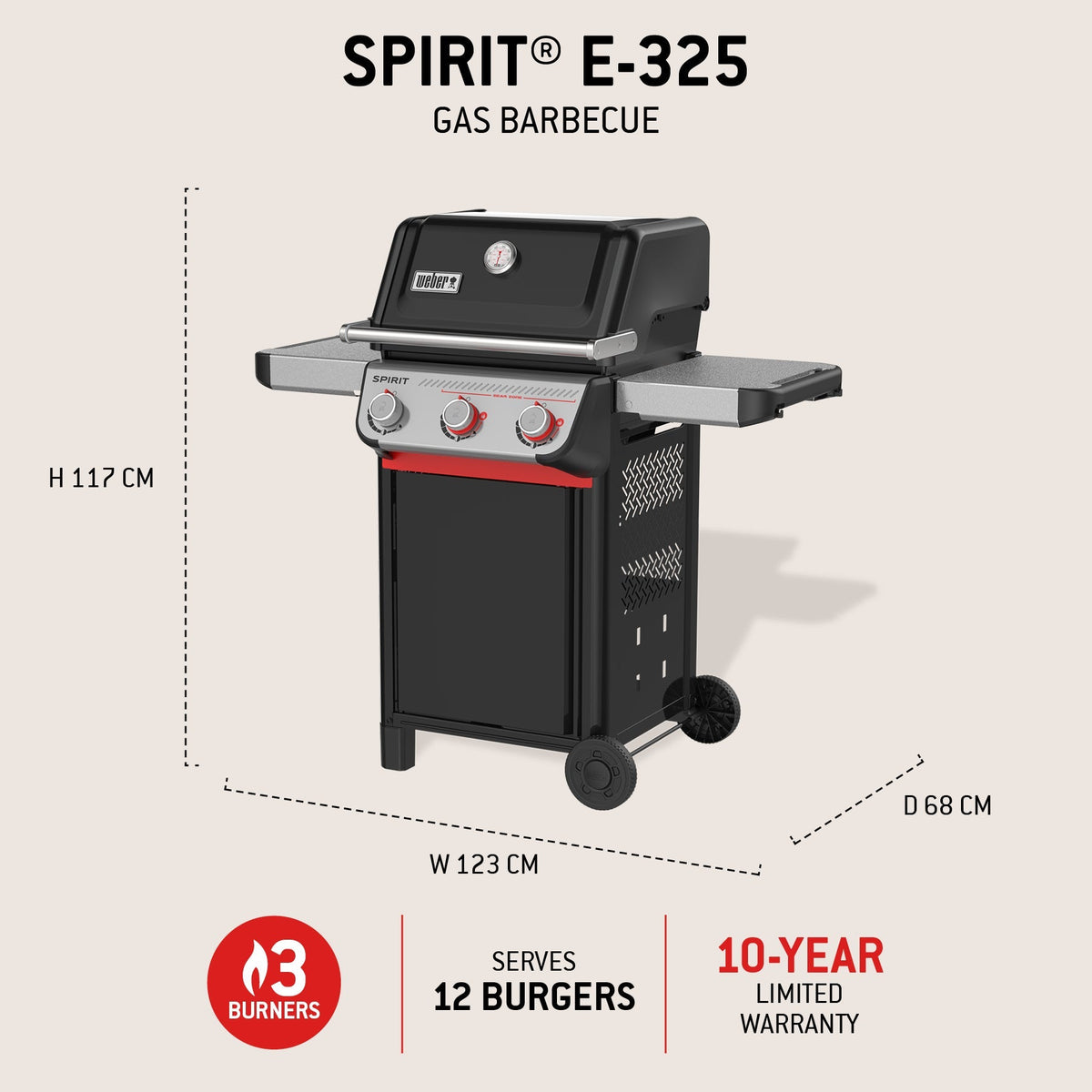 Weber Spirit E-325 Gasgrill