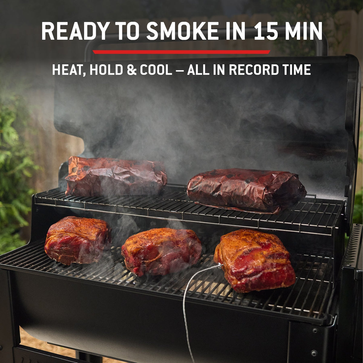 Weber Smoque 22 Pelletgrill