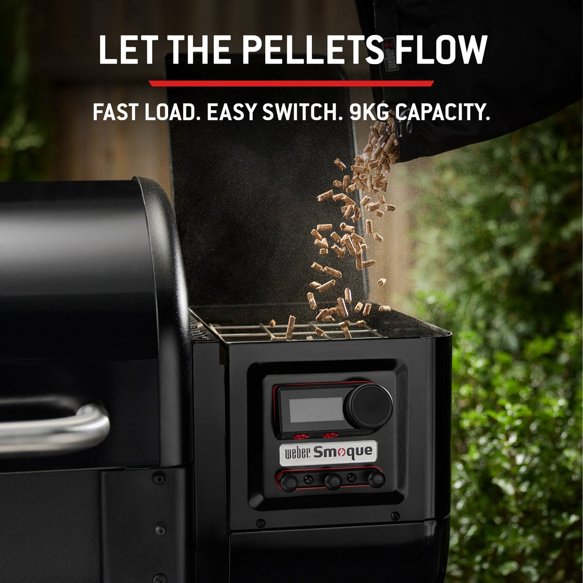 Weber Smoque 22 Pelletgrill