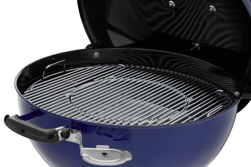 NEU für 2026 Ocean Blue Weber Mastertouch C-5755 Holzkohle-Kugelgrill