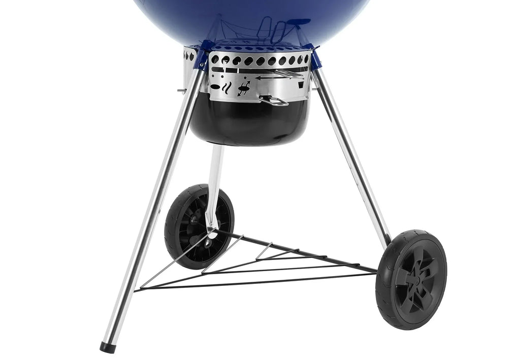 NEU für 2026 Ocean Blue Weber Mastertouch C-5755 Holzkohle-Kugelgrill
