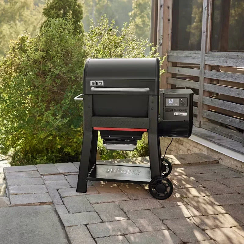 Weber Searwood 600 Holzpellet-Smoker BBQ Grill
