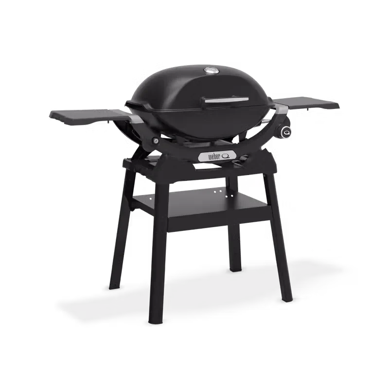Weber Q2200N Gasgrill mit Compact Stand und Seitenablagen