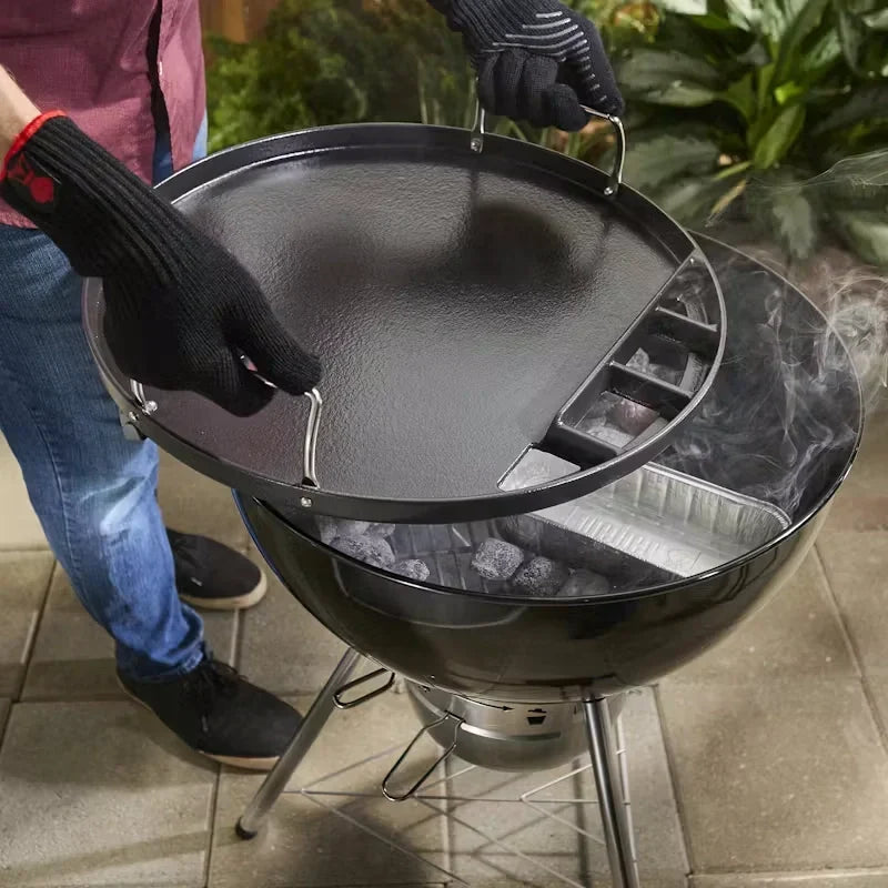 Weber 57cm Gusseisenplatte für Kugelgrills