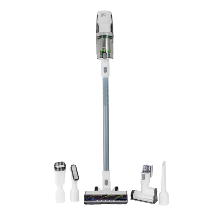 24V Akku-Stielsauger Deluxe, 4,0 Ah USB-C-Akku & 30-Minuten-Schnellladegerät