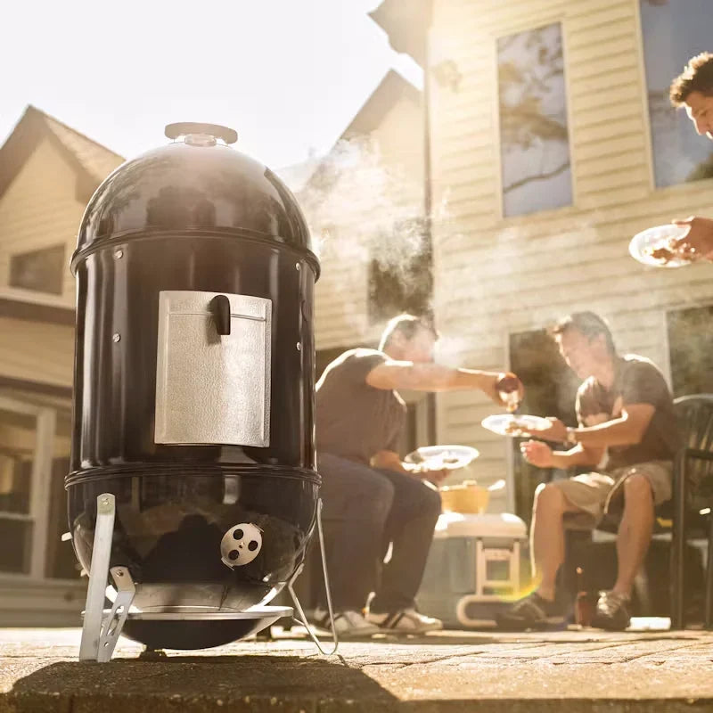 Weber Smokey Mountain 47 cm BBQ-Smoker mit Abdeckhaube
