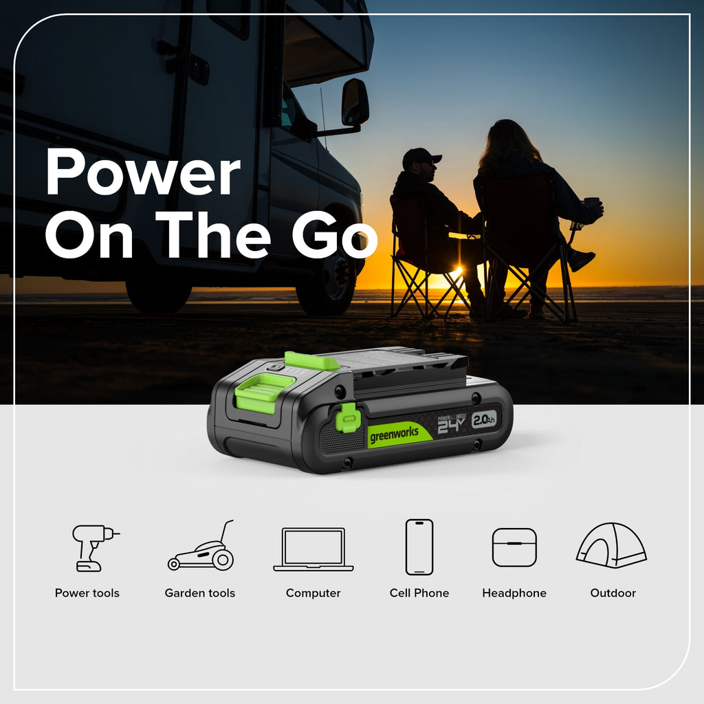 24V Akku-Bohrschrauber und 6,5-Zoll-Kreissägen-Set – Inklusive (2) 2,0Ah USB-C Akkus & 65W USB-C Schnellladegerät