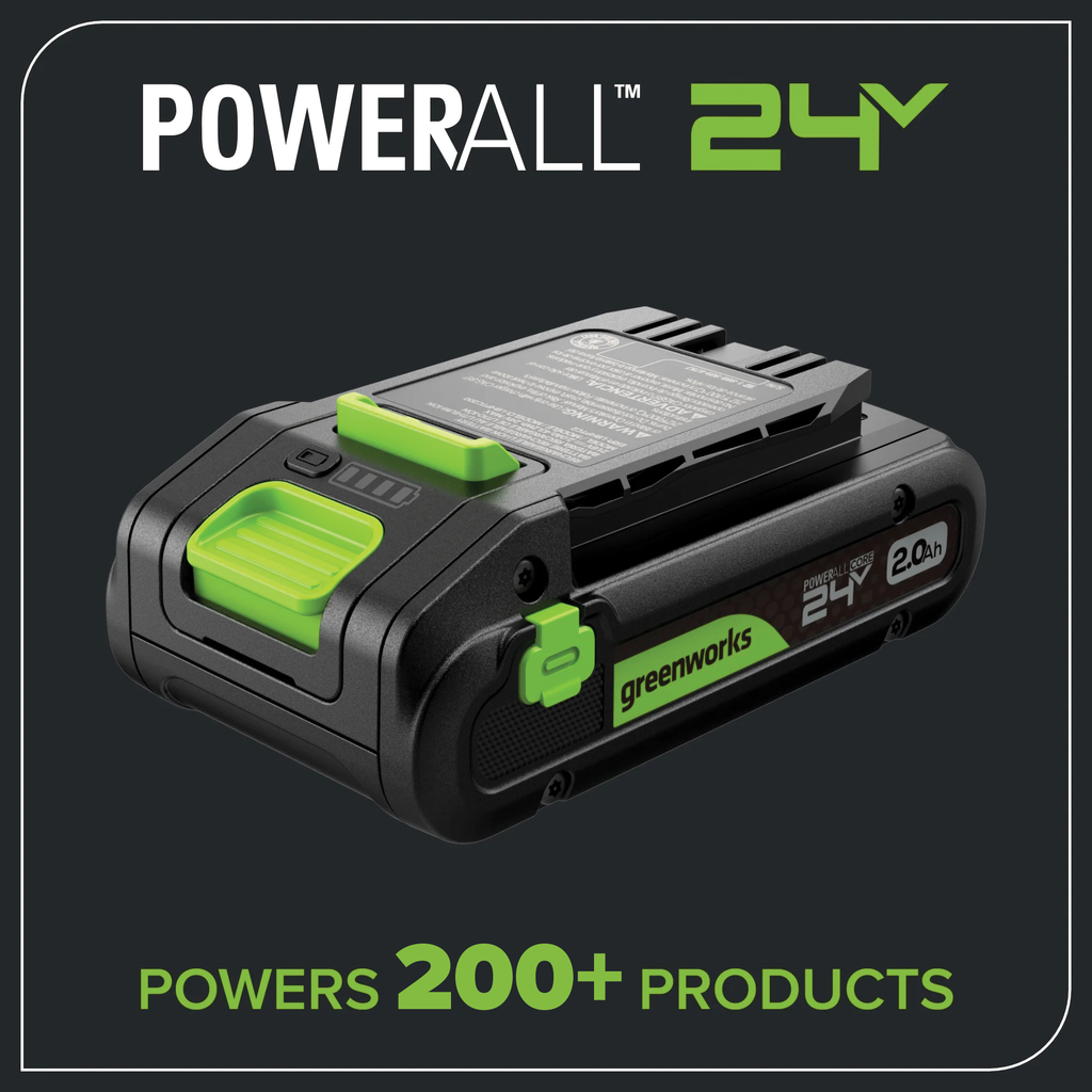 24V Akku-Bohrschrauber 1/2" 400 in/lbs. – Inklusive 2,0 Ah USB-C Akku und 30W USB-C Schnellladegerät