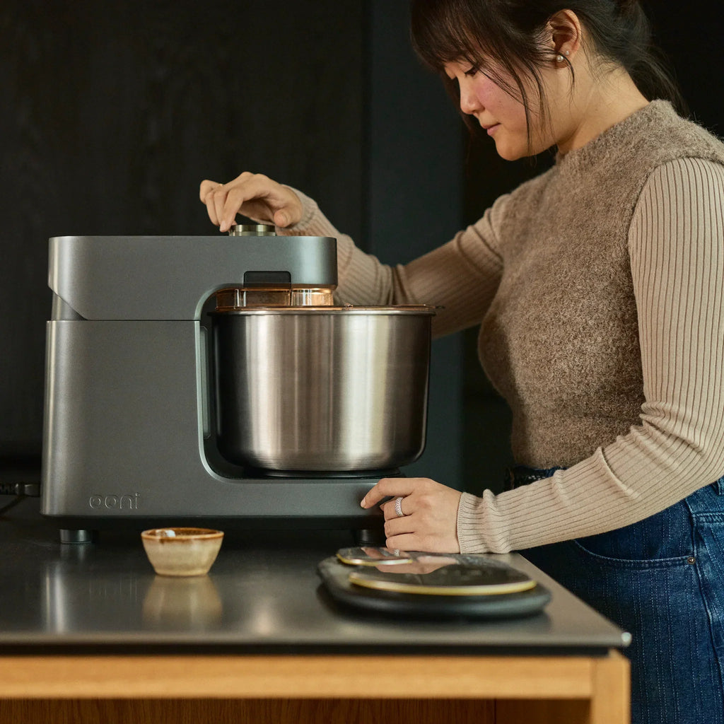 Ooni Halo Pro Spiralmixer – Holzkohlegrau