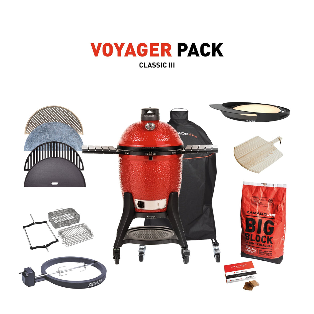 Classic III Kamado Joe mit Voyager-Paket