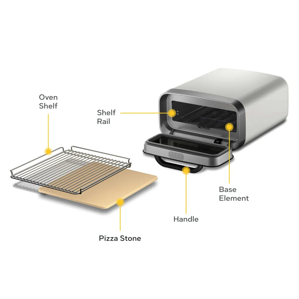 Ooni Volt 12 Elektro-Pizzaofen - Polarweiß