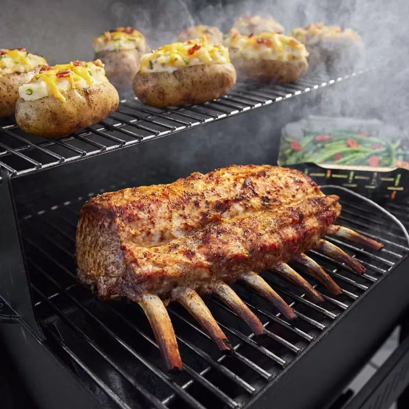 Weber Searwood 600 Holzpellet-Smoker BBQ Grill