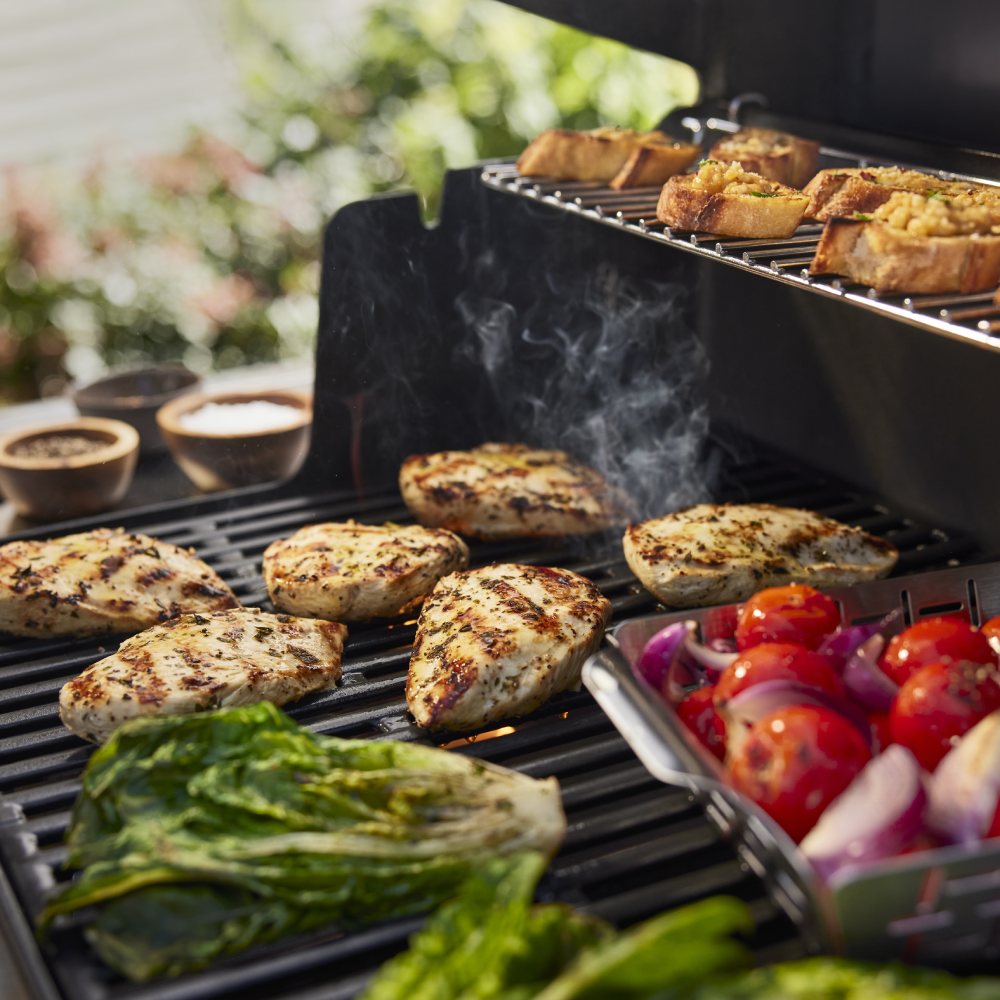 Weber Genesis E-315 Gasgrill mit 3 Brennern