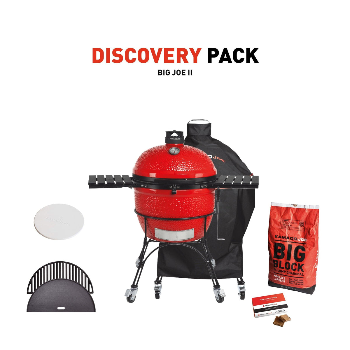 Kamado Joe Big Joe II mit Discovery Pack