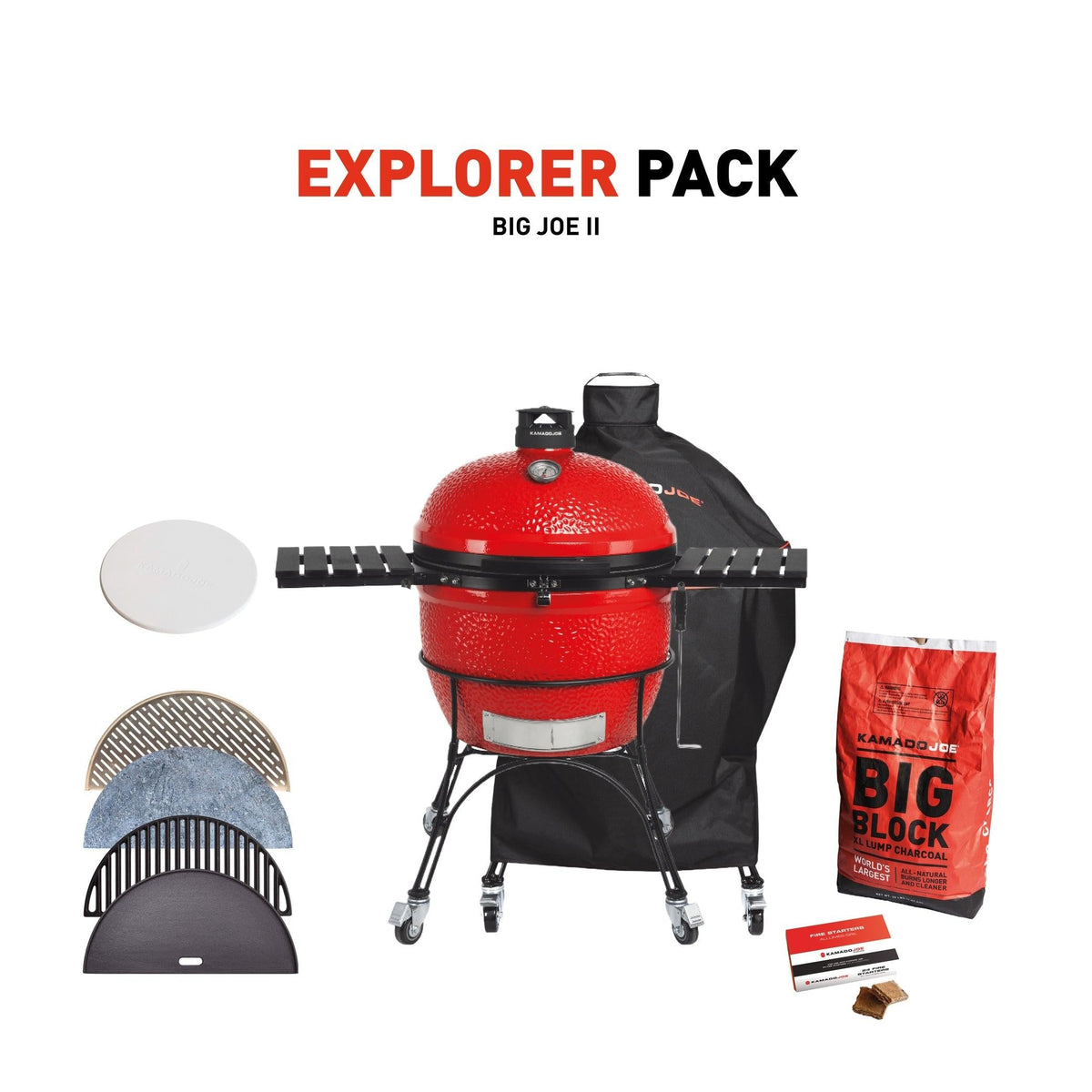 Kamado Joe Big Joe II mit Explorer-Paket
