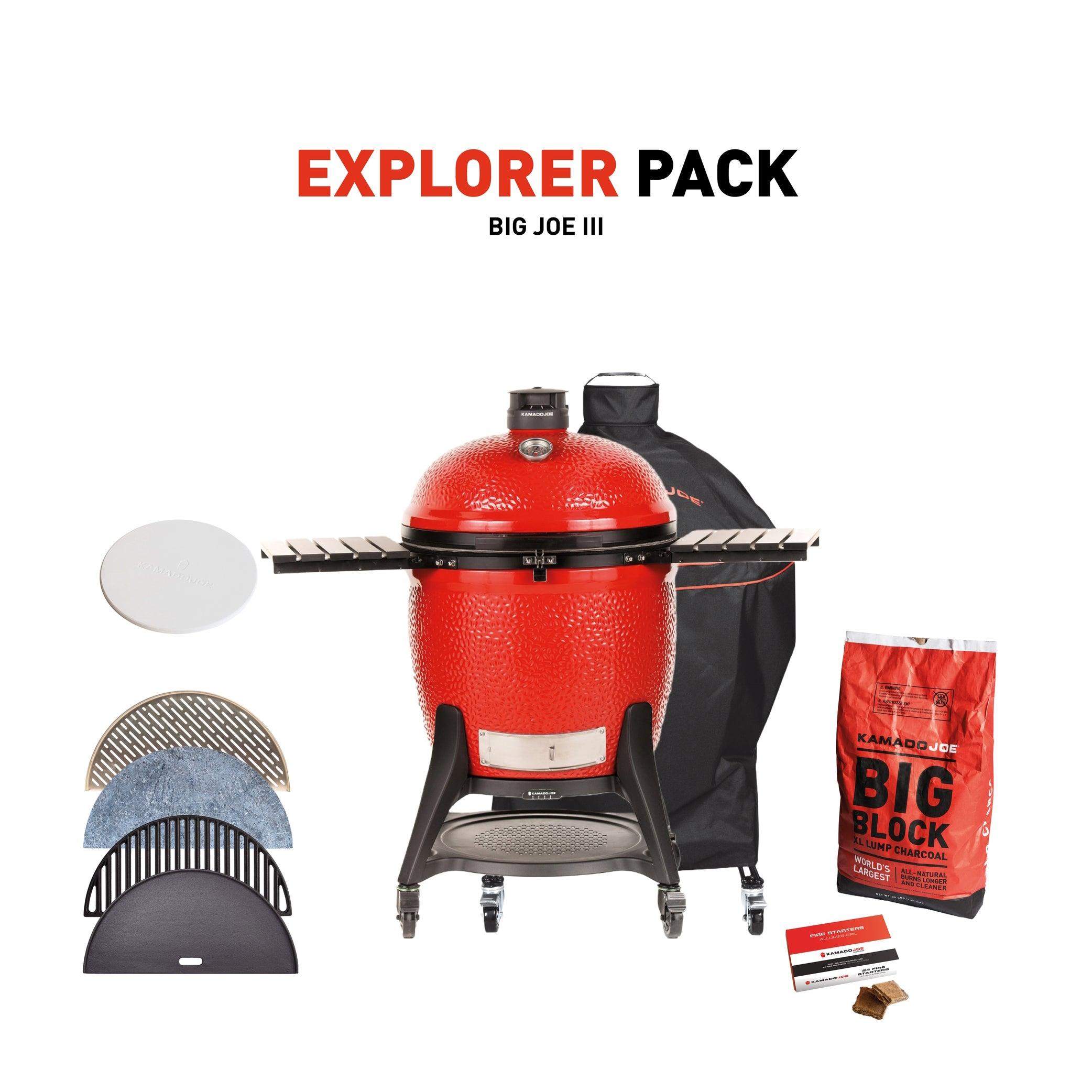 Kamado Joe Big Joe III mit Explorer-Paket