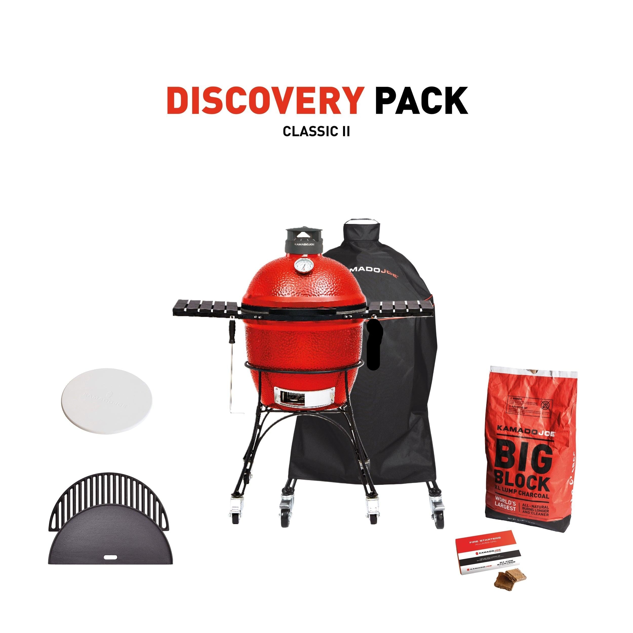Kamado Joe Classic II mit Discovery Pack