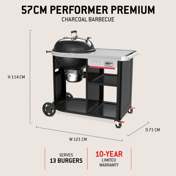 Performer Premium GBS 57cm Weber