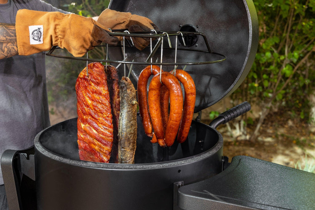 Pit Boss Champion Holzkohle-Fass-Smoker