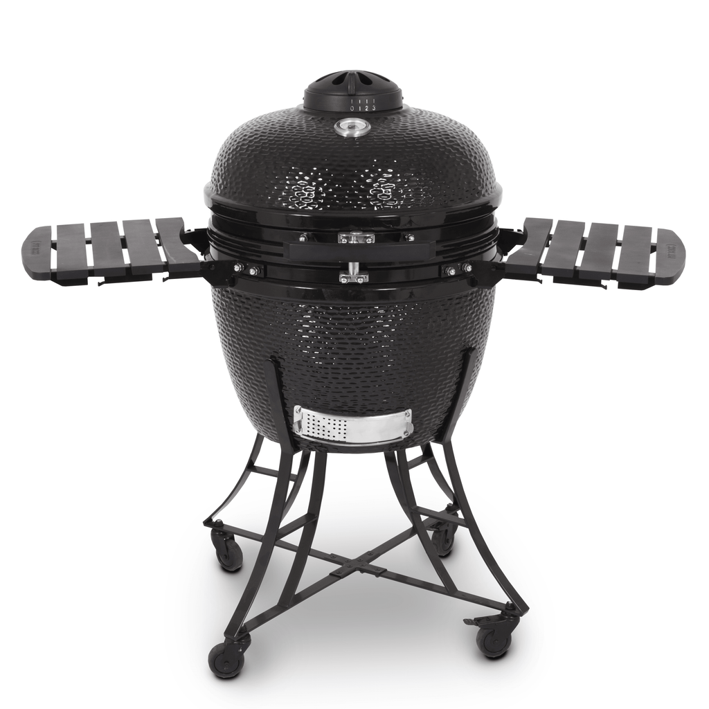 Pit Boss K24 24 (60cm) Schwarzer Keramik-Kamado-Grill mit Abdeckung