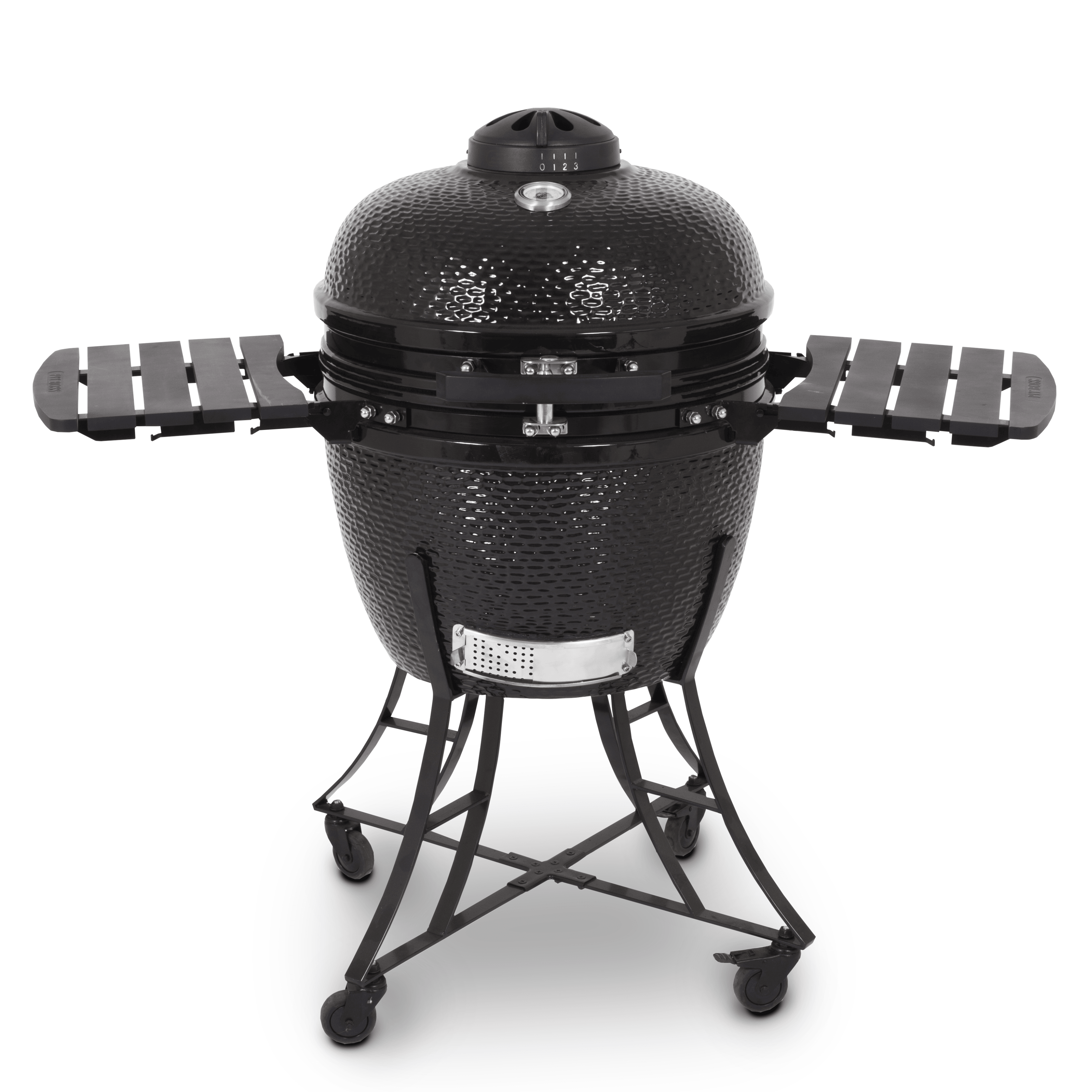 Pit Boss K24 24 (60cm) Schwarzer Keramik-Kamado-Grill mit Abdeckung