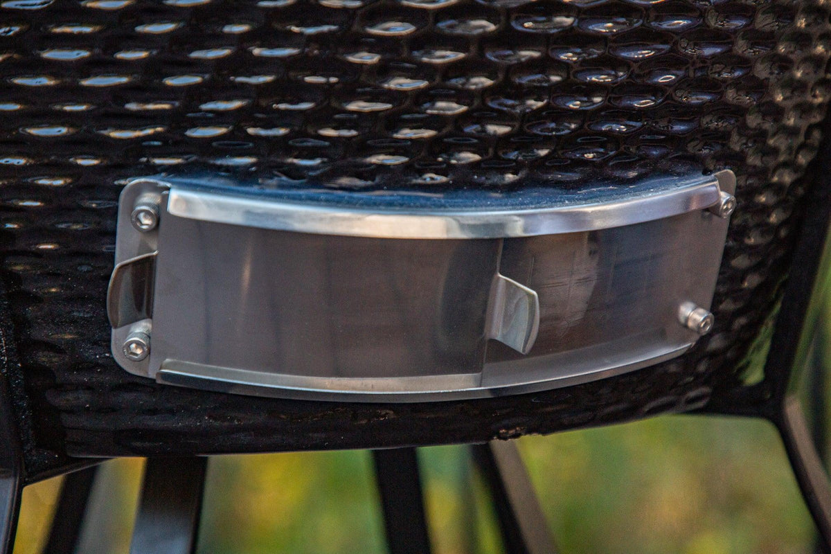 Pit Boss K24 24 (60cm) Schwarzer Keramik-Kamado-Grill mit Abdeckung