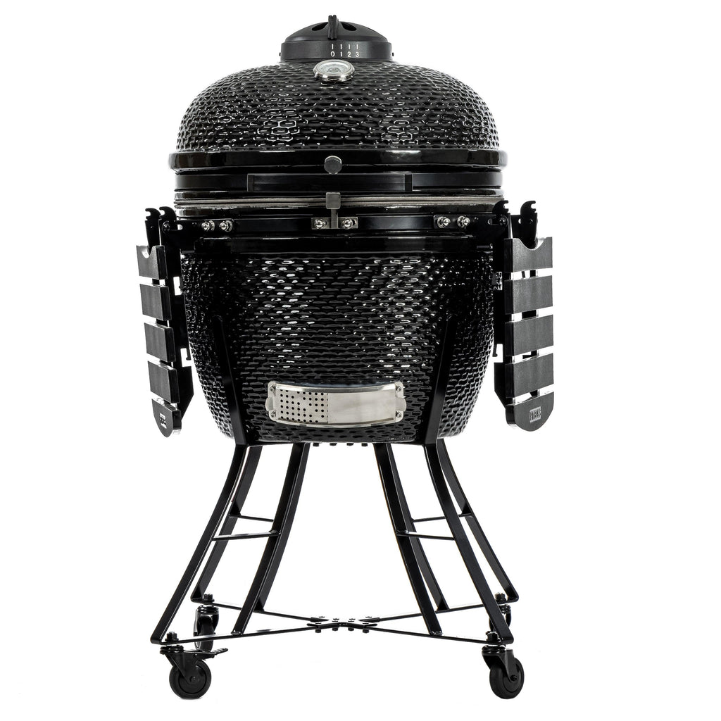 Pit Boss K24 24 (60cm) Schwarzer Keramik-Kamado-Grill mit Abdeckung