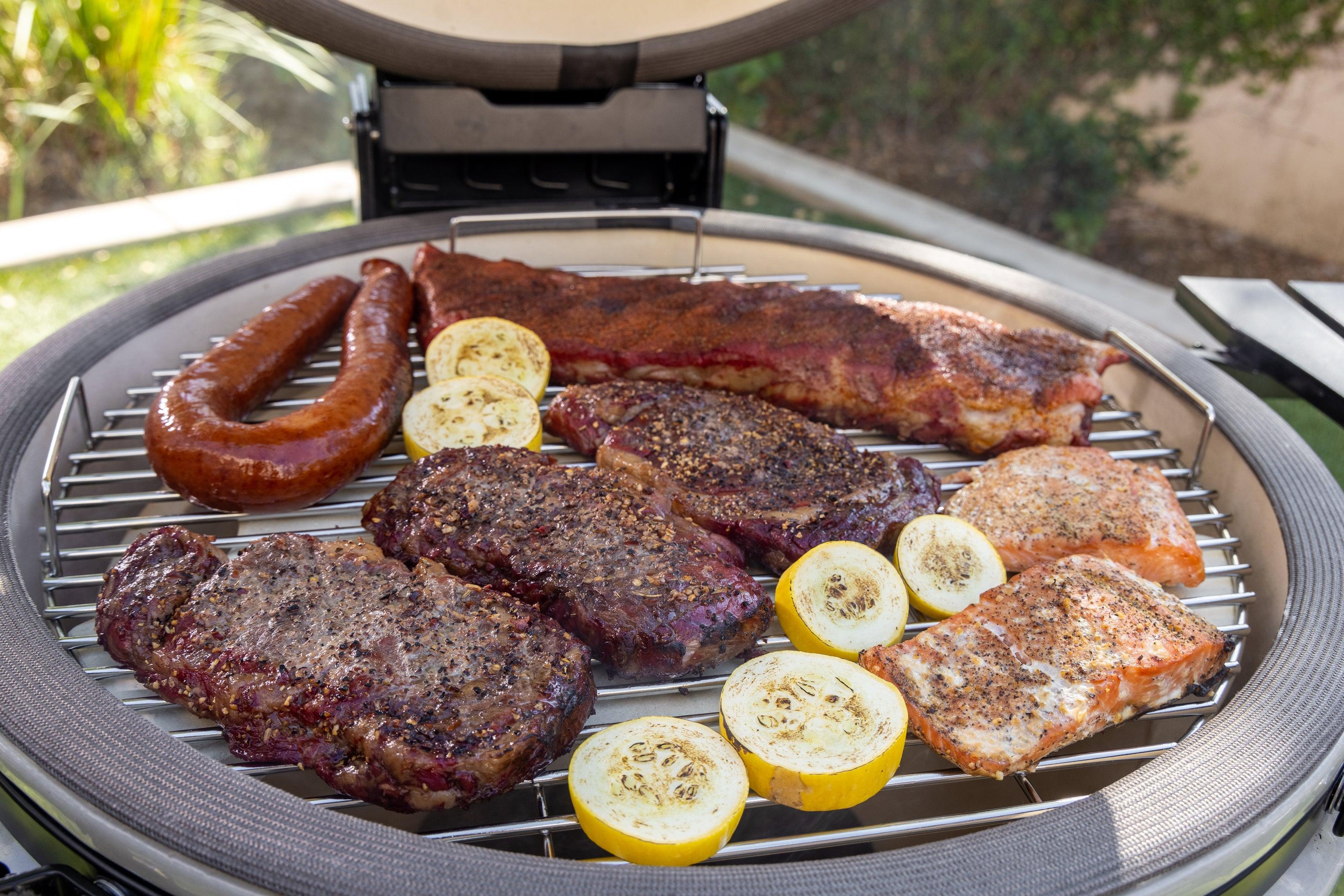 Pit Boss K24 24 (60cm) Schwarzer Keramik-Kamado-Grill mit Abdeckung