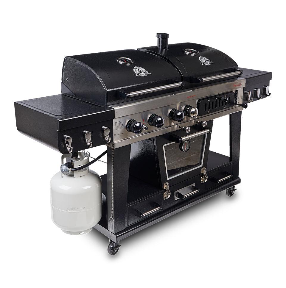 Pit Boss Memphis Ultimate Combo Smoker Grill mit Abdeckung + Regler