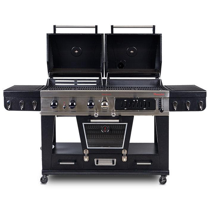 Pit Boss Memphis Ultimate Combo Smoker Grill mit Abdeckung + Regler