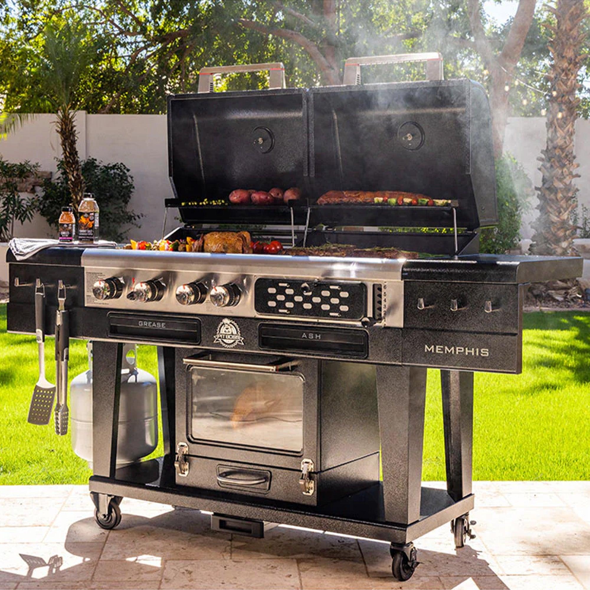 Pit Boss Memphis 2.0 Ultimate Triple Combo BBQ und Smoker