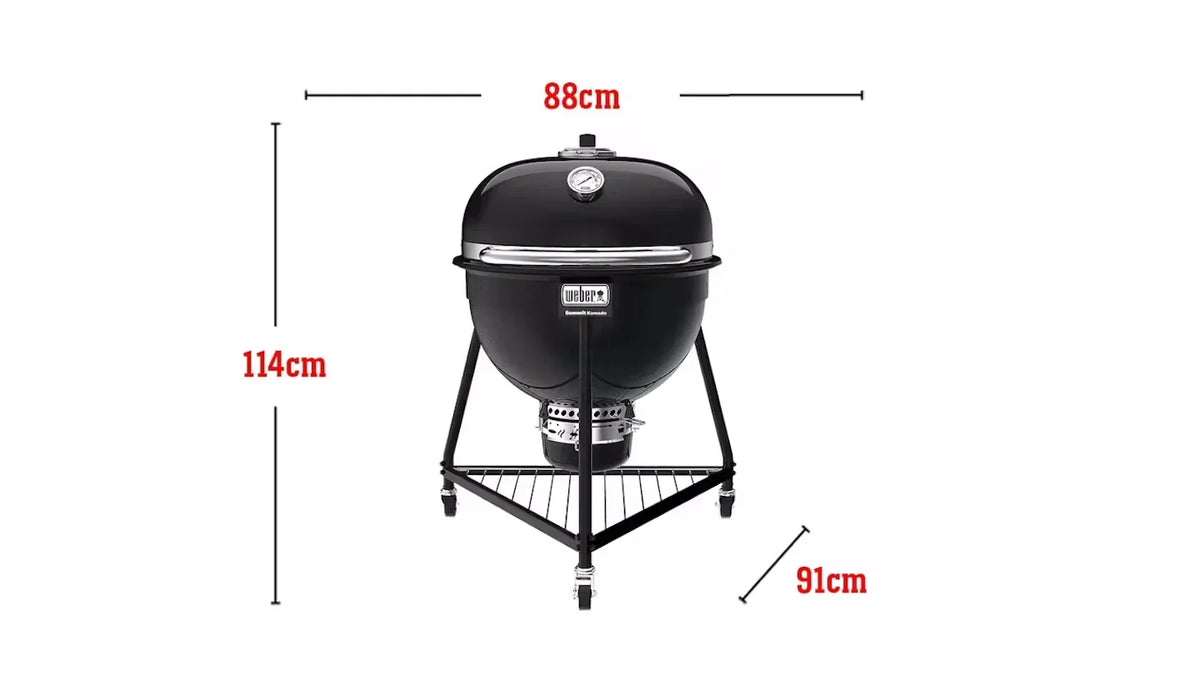 Weber Summit E6 Kamado Holzkohlegrill